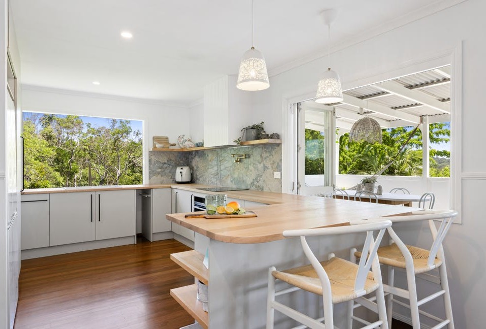 Kitchen, Queenslander renovation